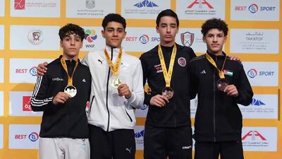  لیگ جهانی کاراته وان فجیره/ یک طلا و دو برنز بر گردن نوجوانان ایران - پارس فوتبال