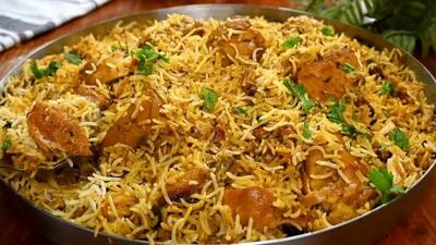  طرز تهیه بریانی حیدرآبادی هندی