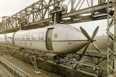  داستان جالب ریل‌پلن، پیوند هیجان‌انگیز هواپیما و قطار که یک قرن پیش ساخته شد - پدال