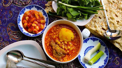  فیلم طرز تهیه آبگوشت دیزی سنتی به روش قهوه خونه ای