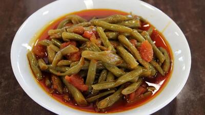  دستور پخت خوراک لوبیا سبز ساده و خوشمزه در خانه