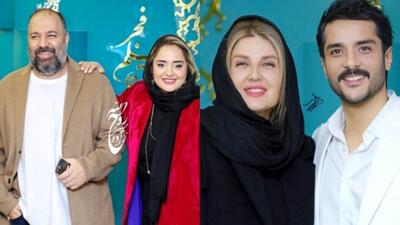  عکس ها/ یادی کنیم از قاب های عاشقانه ماندگار و جذاب سلبریتی ها و همسرانشان در جشنواره فجر 1403/ از علی اوجی و نرگس محمدی تا ساعد سعیلی و گلوریا هاردی