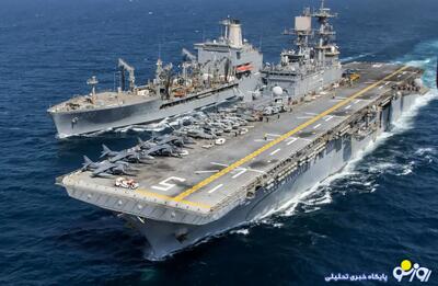  بزرگترین ناو جهان به مرز‌های ایران اعزام شد