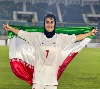  کفش طلای لیگ برتر فوتبال زنان به کاپیتان زنجانی رسید