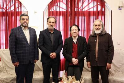 دیدار مدیران فرهنگی با «شاهین فرهت» آهنگساز و موسیقی دان شهیر ایرانی