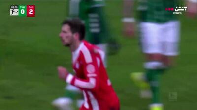  گل سوم بایرن مونیخ مقابل وردربرمن را ببینید + ویدیو