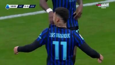  گل اول اینتر به یوونتوس+ ویدئو