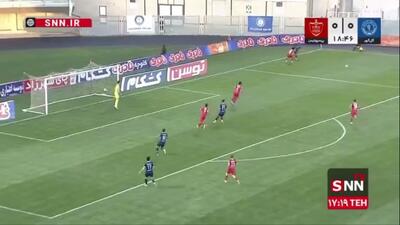  سوپرگل گل‌گهر به پرسپولیس توسط پوریا پورعلی در دقیقه ۱۹
