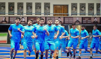  برگزاری اردوی تیم ملی کشتی آزاد جوانان