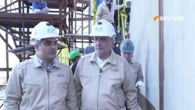  بازدید رییس سازمان انرژی اتمی از روند احداث واحدهای دوم و سوم نیروگاه اتمی بوشهر