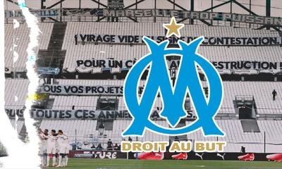  اعتراض هواداران مارسی علیه مدیریت باشگاه در جریان دیدار با استراسبورگ / عکس