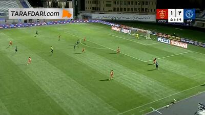  گل دوم و زیبای لطیفی فر به پرسپولیس (گل گهر 3-1 پرسپولیس)