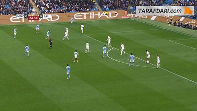  گل به خودی آلفی دورینگتون مقابل منچسترسیتی (منچسترسیتی 1-0 سالفورد)