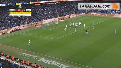  گل مارک گهی به سالفورد (منچسترسیتی 2-0 سالفورد)