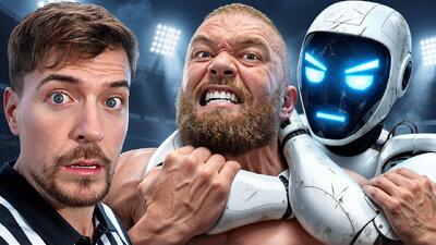  پاسخ مستر بیست به پرسشی بنیادین؛ آیا انسان مقابل ربات‌ها محکوم به شکست است؟