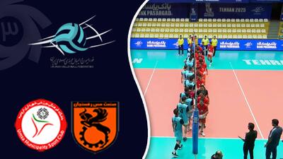  خلاصه والیبال مس رفسنجان 3 - شهرداری ارومیه 1