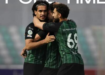  عارف و گل روحیه‌بخش در آستانه پرسپولیس