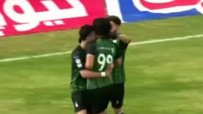  گل اول خیبر به ملوان (عارف قزل)