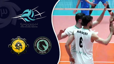  خلاصه والیبال پیکان 3 - شهداب 2