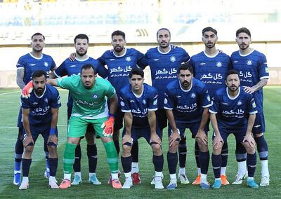  اولین برد تاریخ گل‌گهر مقابل پرسپولیس