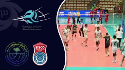  خلاصه والیبال فولاد سیرجان 1 - مهرگان نور 3