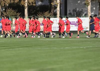  یک لژیونر در اردوی تیم جوانان (عکس)