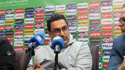  مربی ملوان:در این زمین نتوانستیم بازی کنیم!