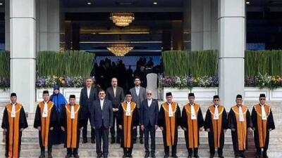  دیدار معاون قوه قضاییه با رئیس دادگاه عالی و وزیر حقوق بشر اندونزی