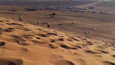  گشت و گذاری به کویر سیازگه اصفهان در قاب دوربین شهروندخبرنگار