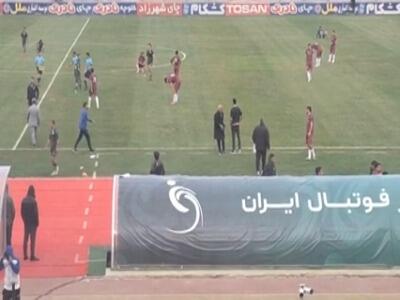  حواشی پایان بازی نیروی زمینی - نساجی