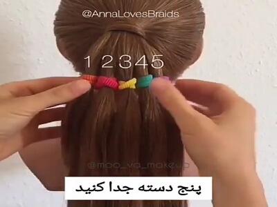  بافت مو زیبا و ساده