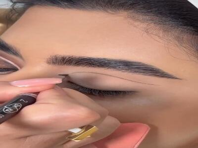  یک آرایش چشم پرکار مخصوص عروس خانومها