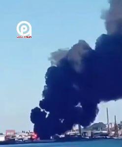  آتش‌سوزی مهیب در بزرگترین پالایشگاه نفت کوبا در هاوانا