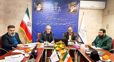  تلاش‌های همکاران اداره کل ثبت اسناد و املاک آذربایجان شرقی در آیتم های 16 گانه قابل تقدیر است