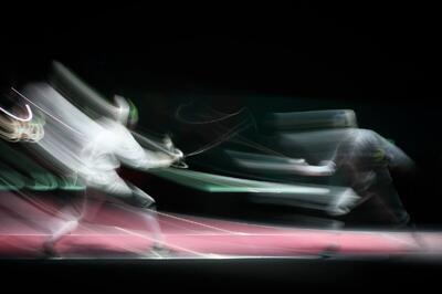  آغاز لیگ برتر شمشیربازی اپه در سالن شهید کلاهدوز + فیلم