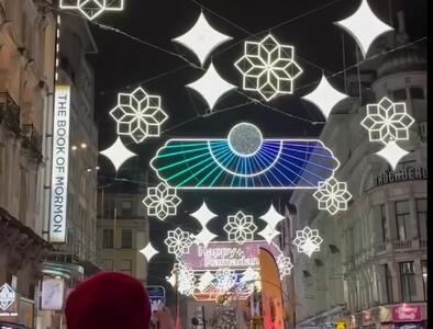 لندن با این دیزاین رنگی و نئونی به پیشواز ماه رمضان رفت - چیدانه