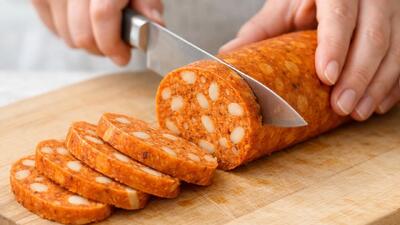  طرز تهیه سوسیس گیاهی با لوبیا سفید؛ خوشمزه تر از گوشت و کاملا خانگی!
