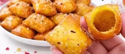  باورم نمیشد گوشفیل بدون فر و همزن اینقدر پف کنه | آماده در ۱۰ دقیقه به همراه شربت بار