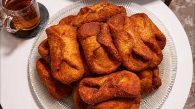  طرز تهیه بسراق افغانی: شیرینی سه سوته و خوشمزه
