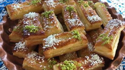  طرز تهیه شیرینی زبان در کمتر از نیم ساعت / خوشمزه و آسان