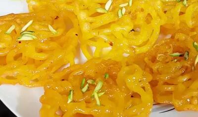  طرز تهیه زولبیا به شکل قنادی ها با تمام اسرار و نکات / بدون خمیر مایه و بدون جوش شیرین