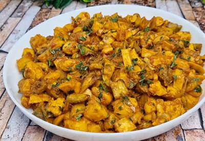  طرز تهیه غذای فوق العاده خوشمزه با مرغ و بادمجان؛ بعد از این دستور سراغ روش دیگری نمیروید