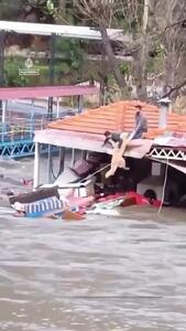  سیل آنتالیای ترکیه را برد