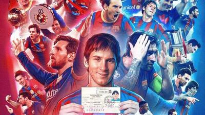  ۲۴ سال پس از اولین قرارداد لیونل مسی با بارسلونا؛ آغاز یک افسانه