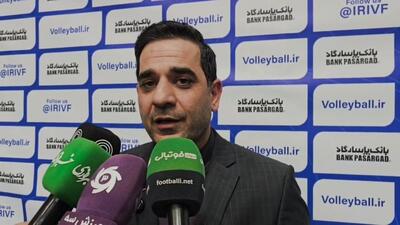  رییس فدراسیون والیبال: هیچ بازیکن شاخص تیم ملی در حاشیه امن قرار ندارد
