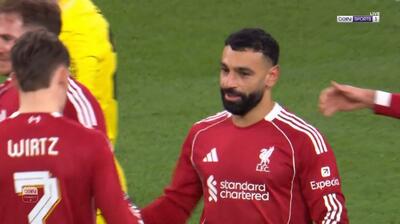  گل سوم لیورپول به برایتون (محمد صلاح)