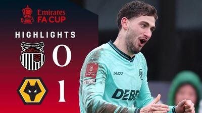  خلاصه بازی گریمزبی تاون 0-1 ولورهمپتون (جام حذفی)