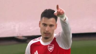  گل دوم آرسنال به ویگان (مارتینلی)