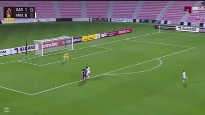  حرکت دیدنی اکرم عفیف در بازی السد و المرخیه