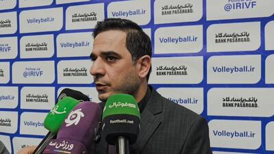  رییس فدراسیون والیبال: اولویت ما حفظ پیاتزاست